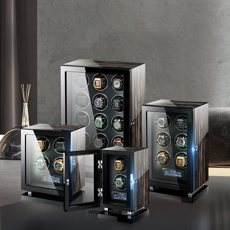 Automatic Watch Winder - Mechanical Automatic Watch Winder Luxury Fingerprint