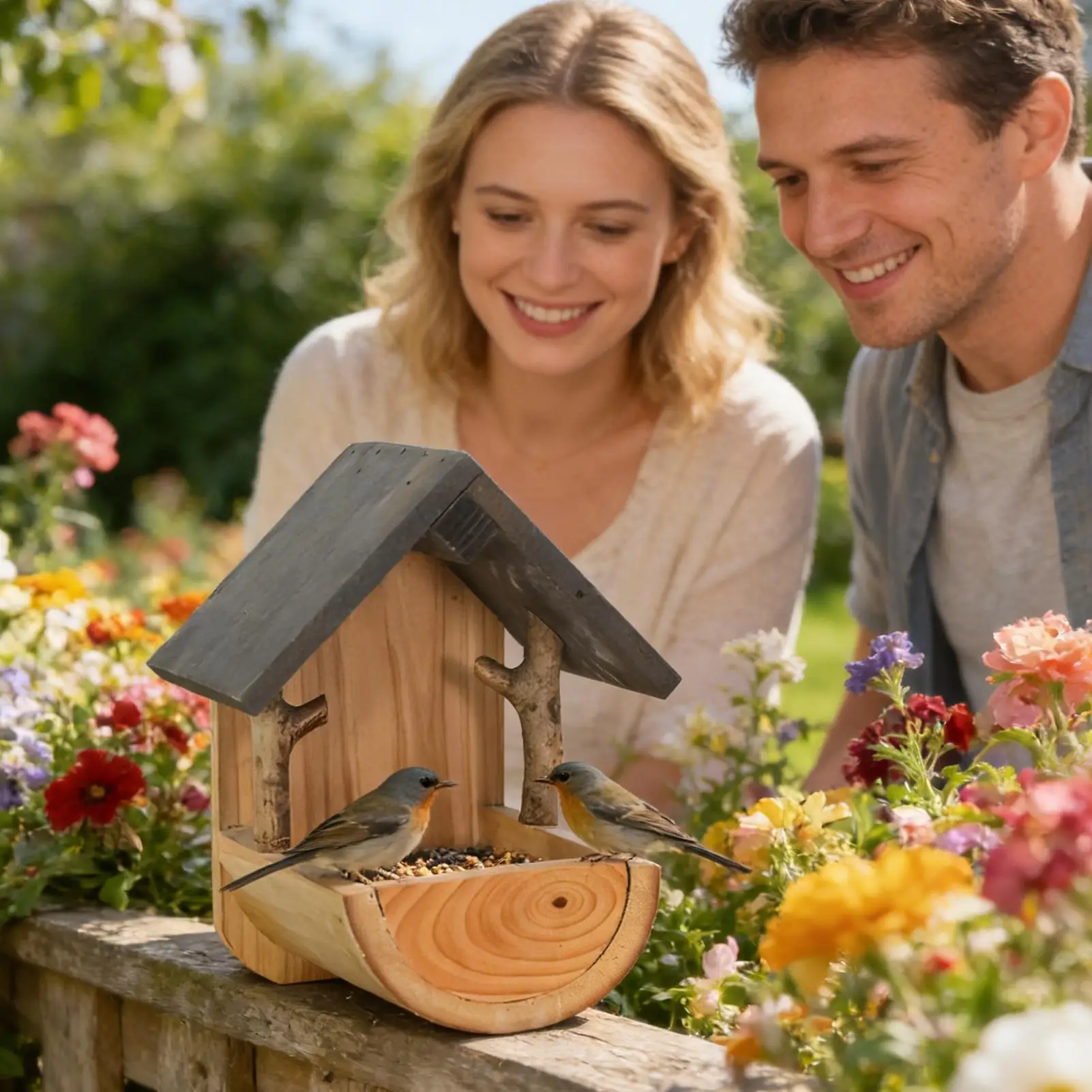 Wall Mount Wooden bird feeder  - Watches & Jewelry Repair Center review and price
