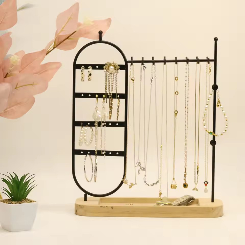 1 desktop solid wood base jewe - Jewelry And Watches Stores review and price