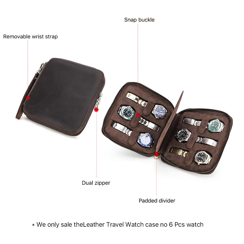 2/4/6 Slots Watch Storage Box  - Jewelry Box Organizer Watches review and price