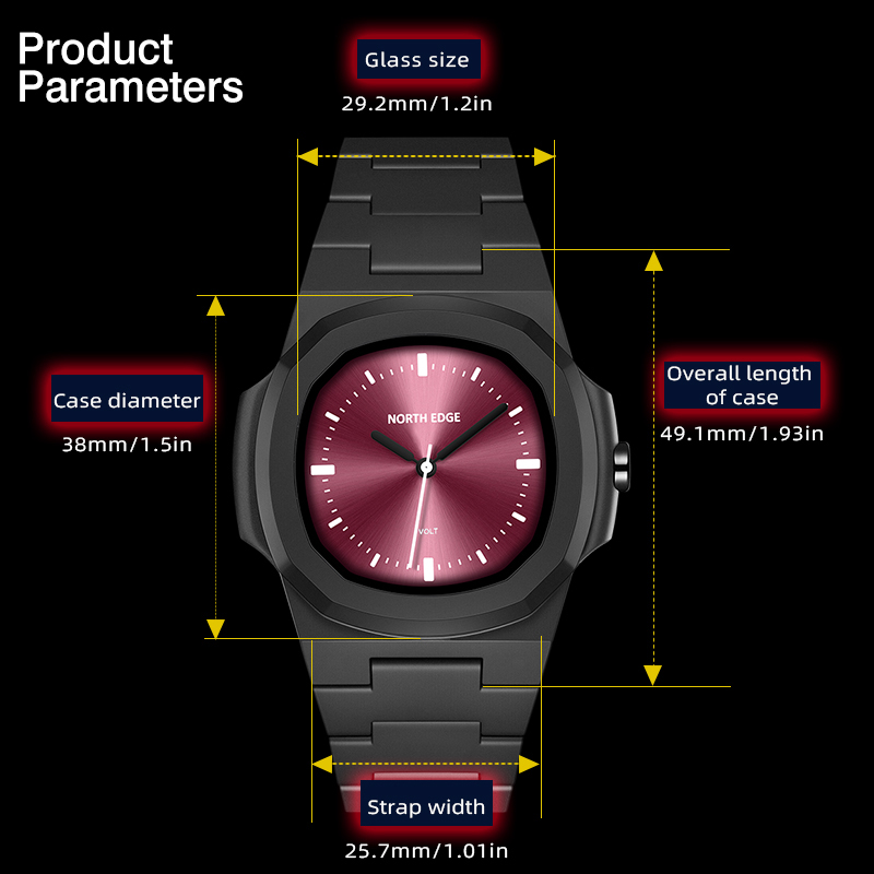 NORTH EDGE Watch for Man New V - Jewelry Box Organizer Watches review and price