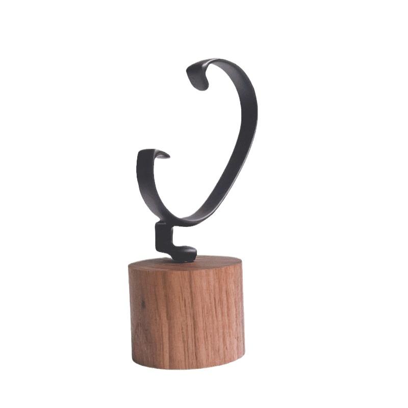 1PCS Wooden C-Shaped Watch Hol - Jewelry And Watches Inc review and price