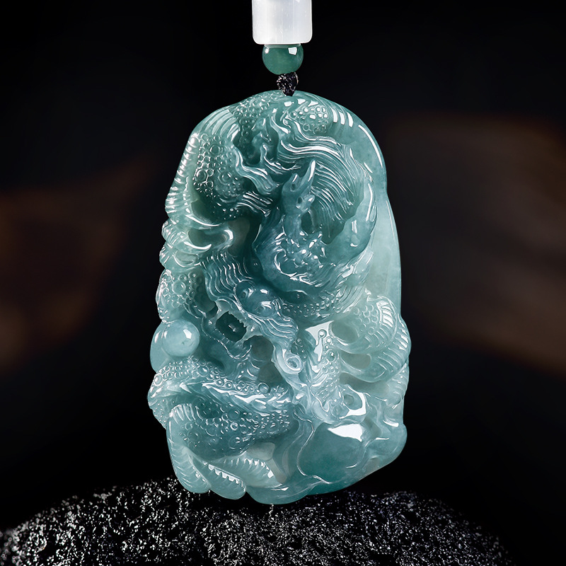 Natural Burmese Jadeite Dragon - Jewelry & Watches Spółka Z Ograniczoną Odpowiedzialnością Sp Z Oo review and price