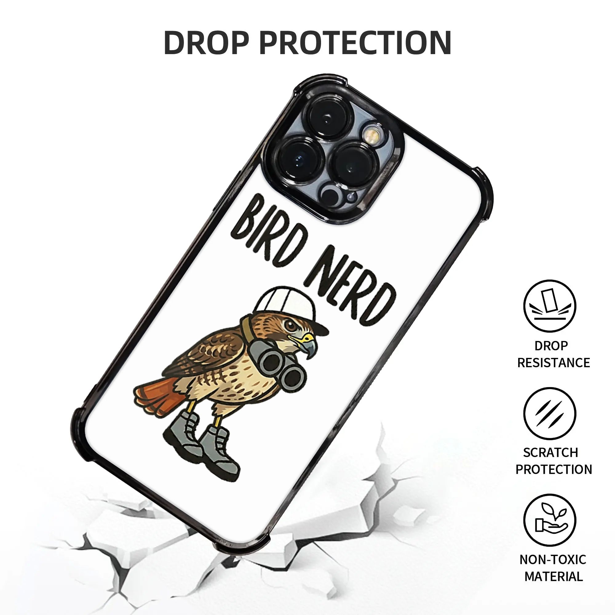 Funny Bird Nerd Watching Red T - Watches & Jewelry Repair Center review and price