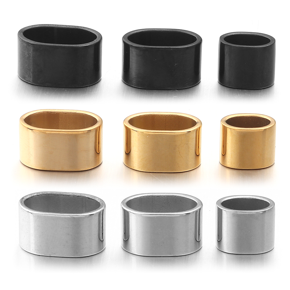 6pcs Flat Stainless Steel Tube - Charm Bracelet Beads review and price