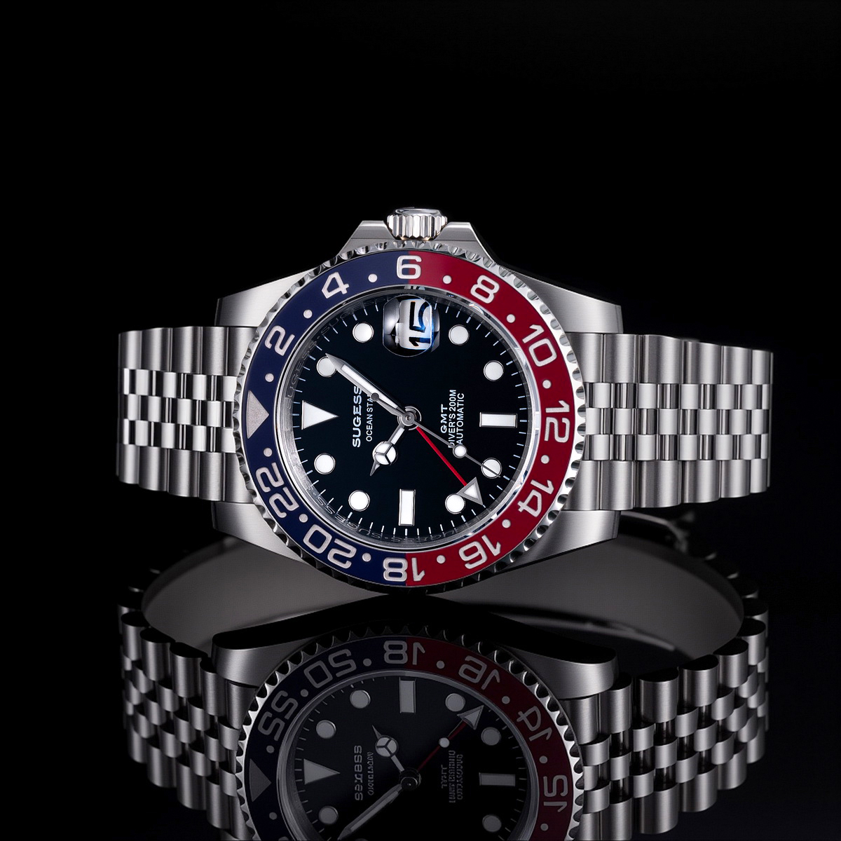 Sugess GMT Diving Watch of Men - Automatic Watch Winder review and price