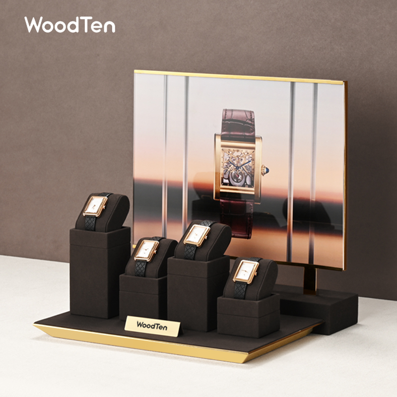 WoodTen Microfibe Watch Stand  - Jewelry Stand Watches review and price