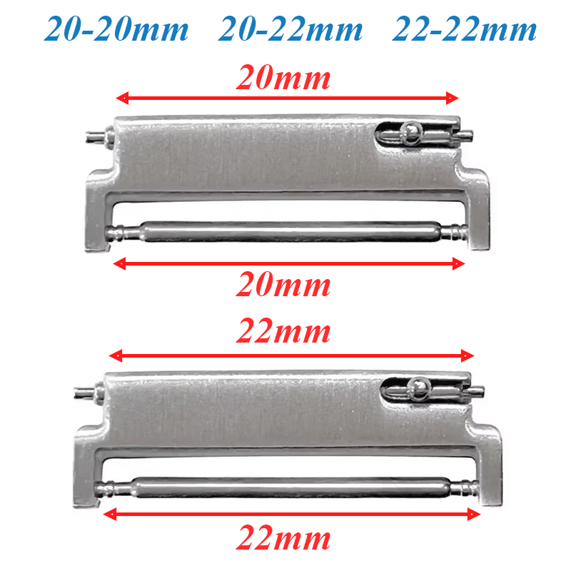 2pcs Watch Band Adapters 20mm  - Jewelry Stores Watches review and price