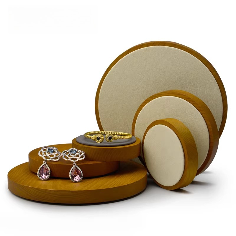 Solid Wood Jewelry Display Tra - Jewelry And Watches Stores review and price