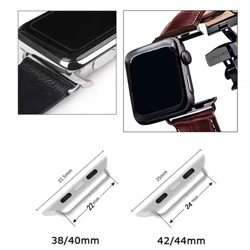 2pcs Stainless Steel Connector - Jewelry Stores Watches review and price