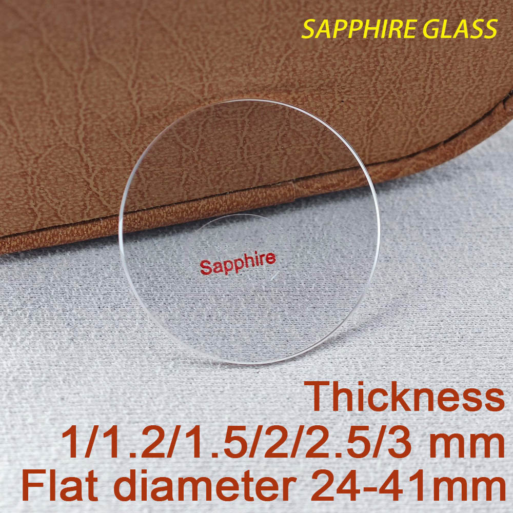 Flat Sapphire Glass Thick 1.0/ - Stones Watches & Jewelry In Sweden Ab review and price