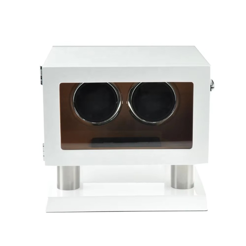 White Brown Leather Controller - Automatic Watch Winder review and price