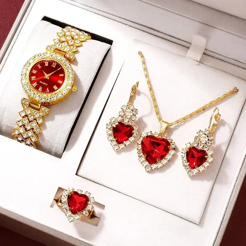 Golden Luxury Watch Women Ring - Jewelry Watch Making review and price