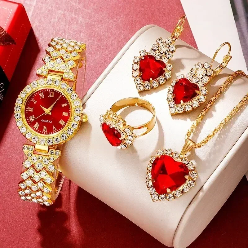 Golden Luxury Watch Women Ring - Jewelry Watch Making review and price