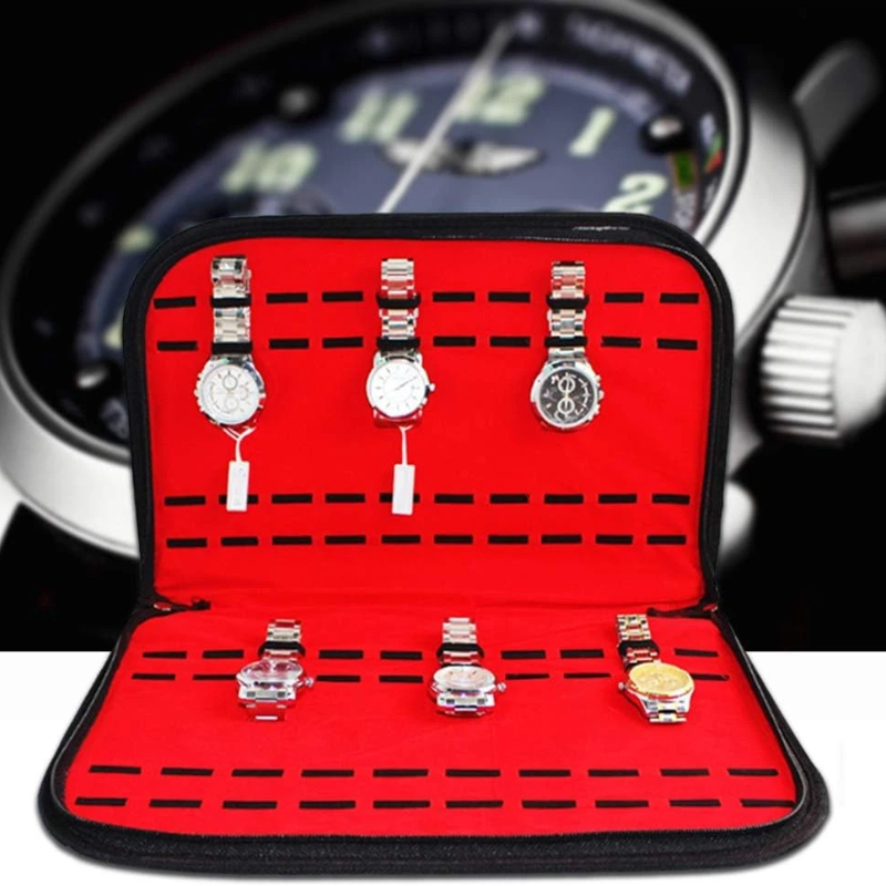 20 Slots Watch Storage Bag Con - Jewelry Box Organizer Watches review and price