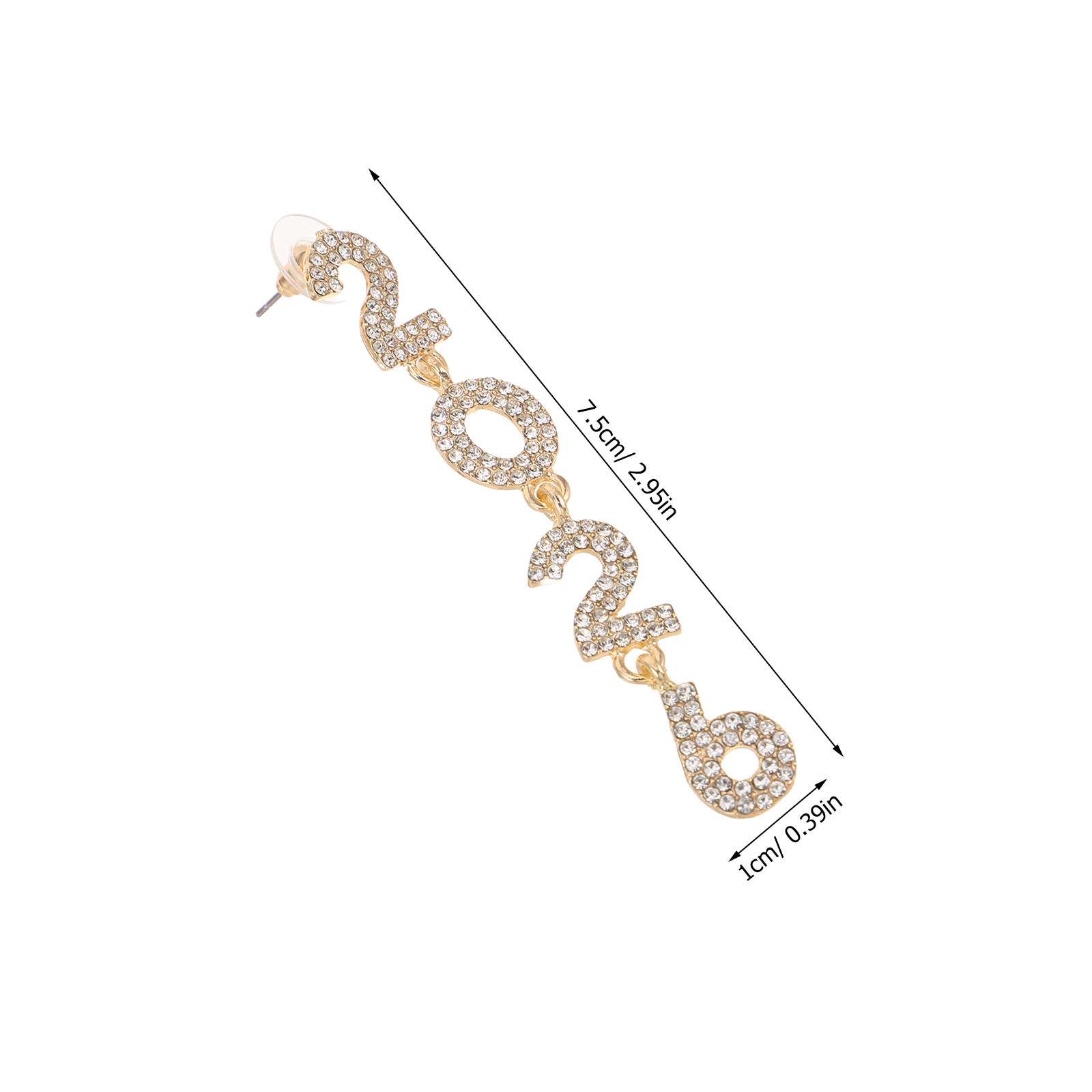 1Pair 2026 Year Dangle Earring - Eve Jewelry & Watches Distribuidor Oficial Rolex Buenos Aires review and price