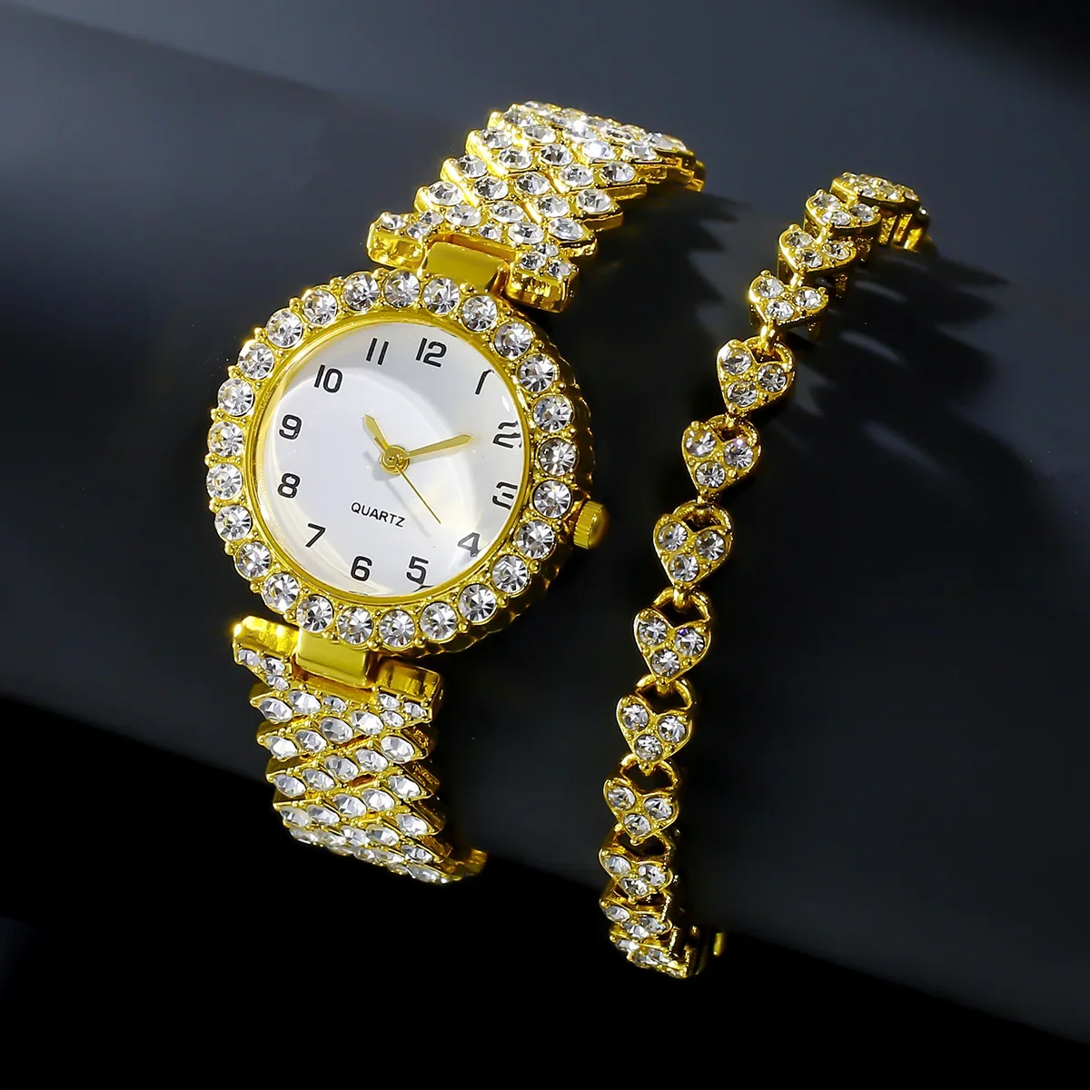1pcs/2pcs Luxury Fashion Women - Jewelry Watch Making review and price