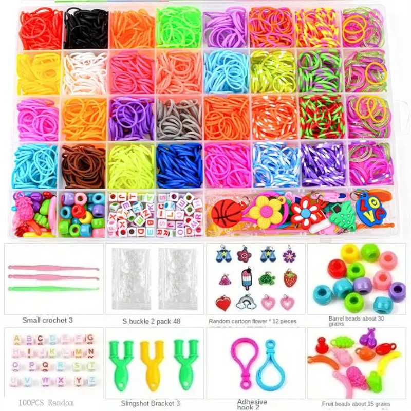 4300pcs+ 32Colour Vibrant Colo - Charm Bracelet Beads review and price