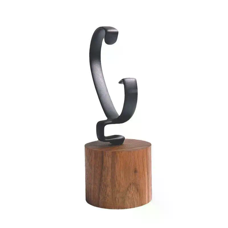 1PCS Wooden C-Shaped Watch Hol - Jewelry And Watches Inc review and price