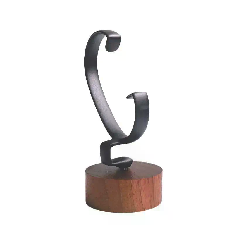 1PCS Wooden C-Shaped Watch Hol - Jewelry And Watches Inc review and price