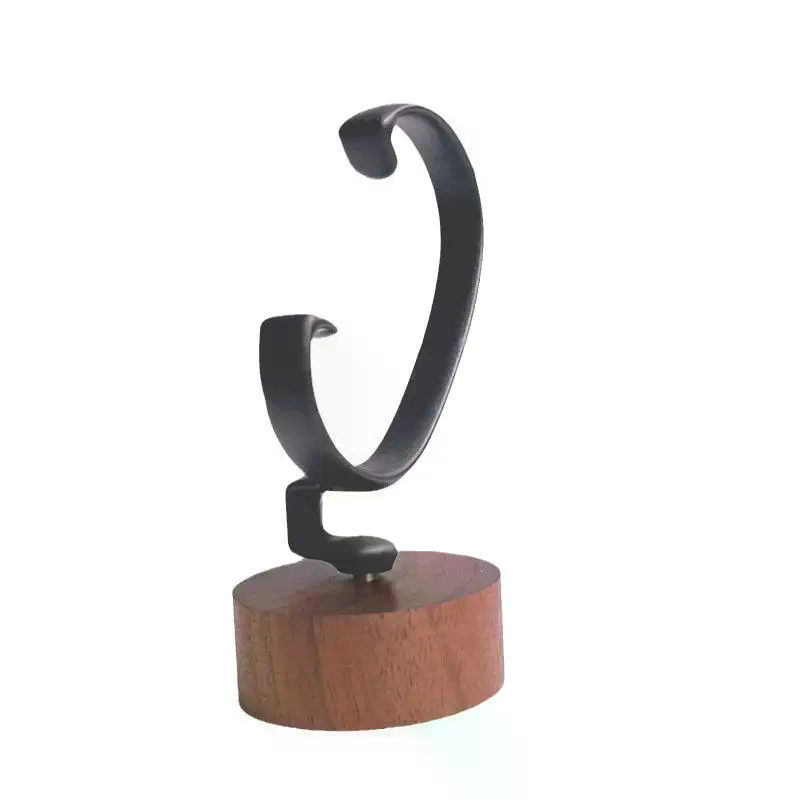 1PCS Wooden C-Shaped Watch Hol - Jewelry And Watches Inc review and price