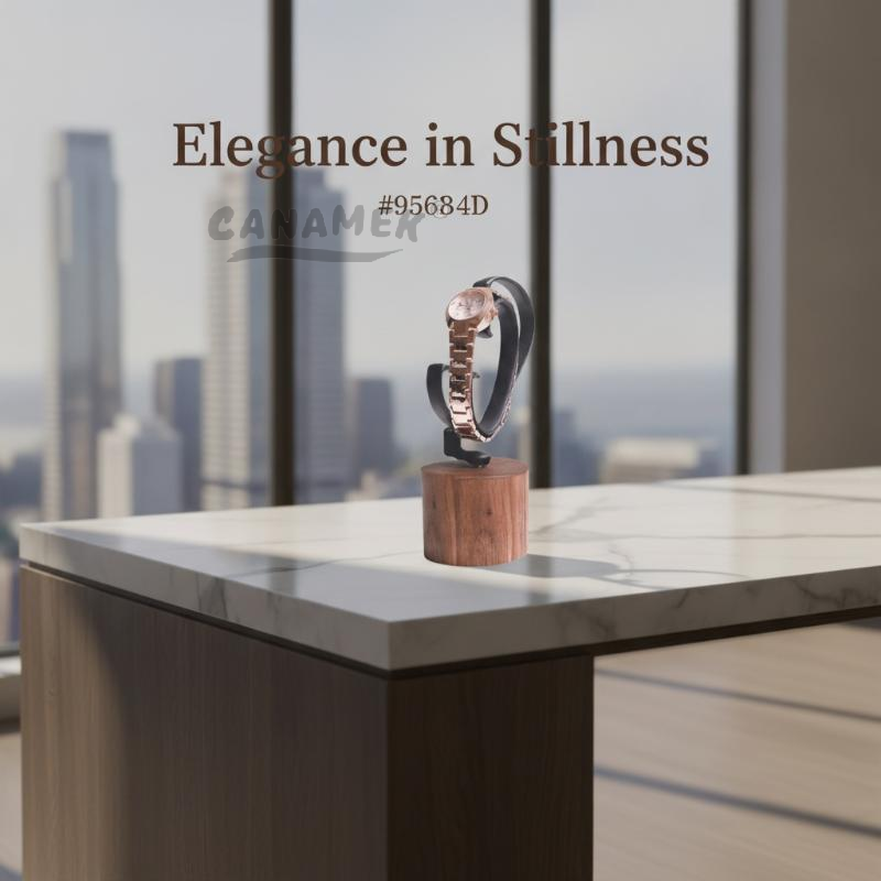 Wooden C-Shaped Watch Holder J - Jewelry And Watches Inc review and price