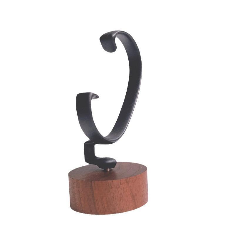 Wooden C-Shaped Watch Holder J - Jewelry And Watches Inc review and price