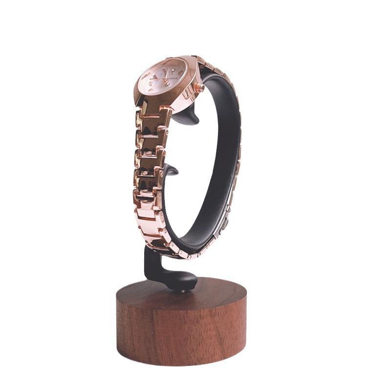 Wooden C-Shaped Watch Holder J - Jewelry And Watches Inc review and price