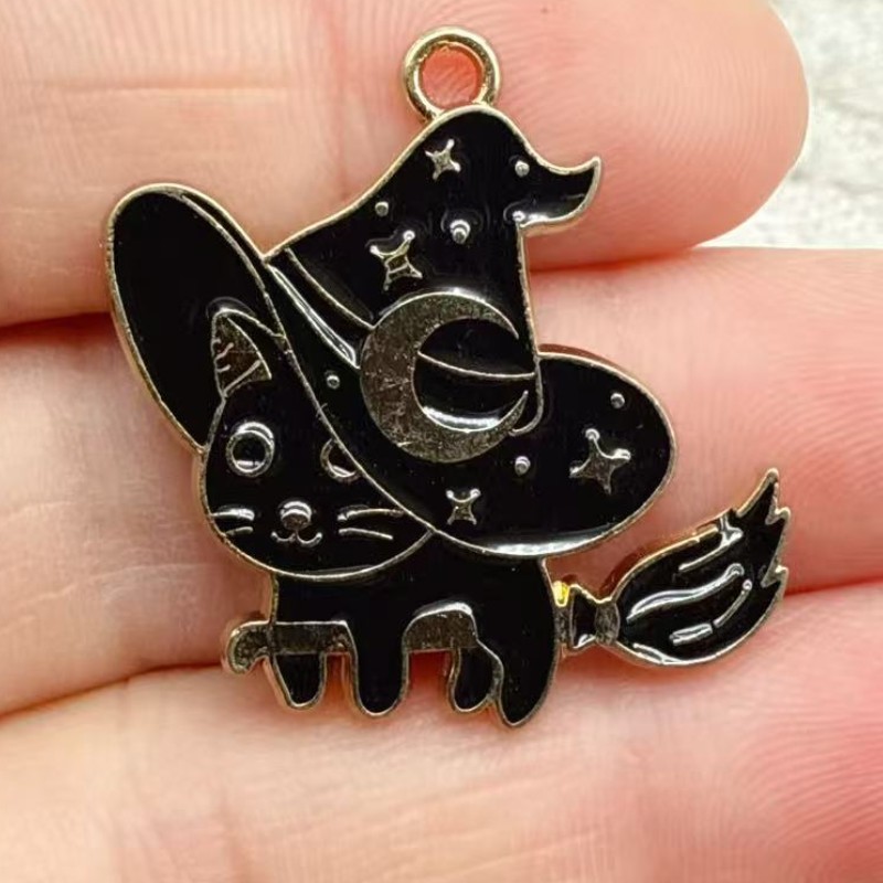 10pcs Original Alloy Enamel Bl - Charm Bracelet Beads review and price