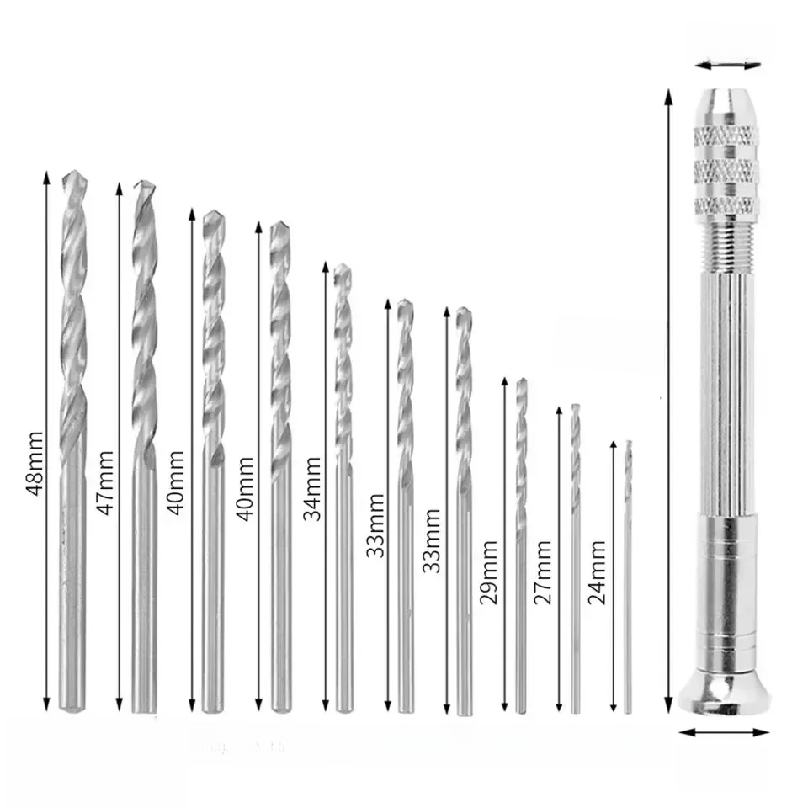 0.8-3.0mm Mini Hand Drill Wood - Watches & Jewelry Repair Center review and price