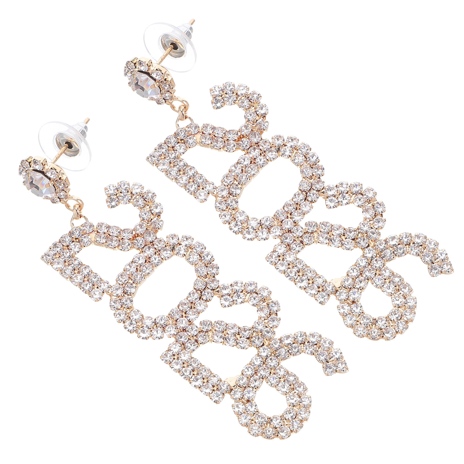 2026 Rhinestone Number Dangle  - Eve Jewelry & Watches Distribuidor Oficial Rolex Buenos Aires review and price