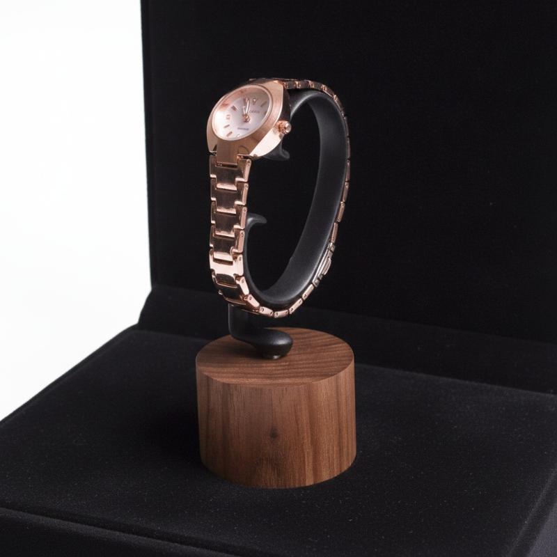 1PCS Solid Wood C‑Shaped Watch - Jewelry And Watches Inc review and price