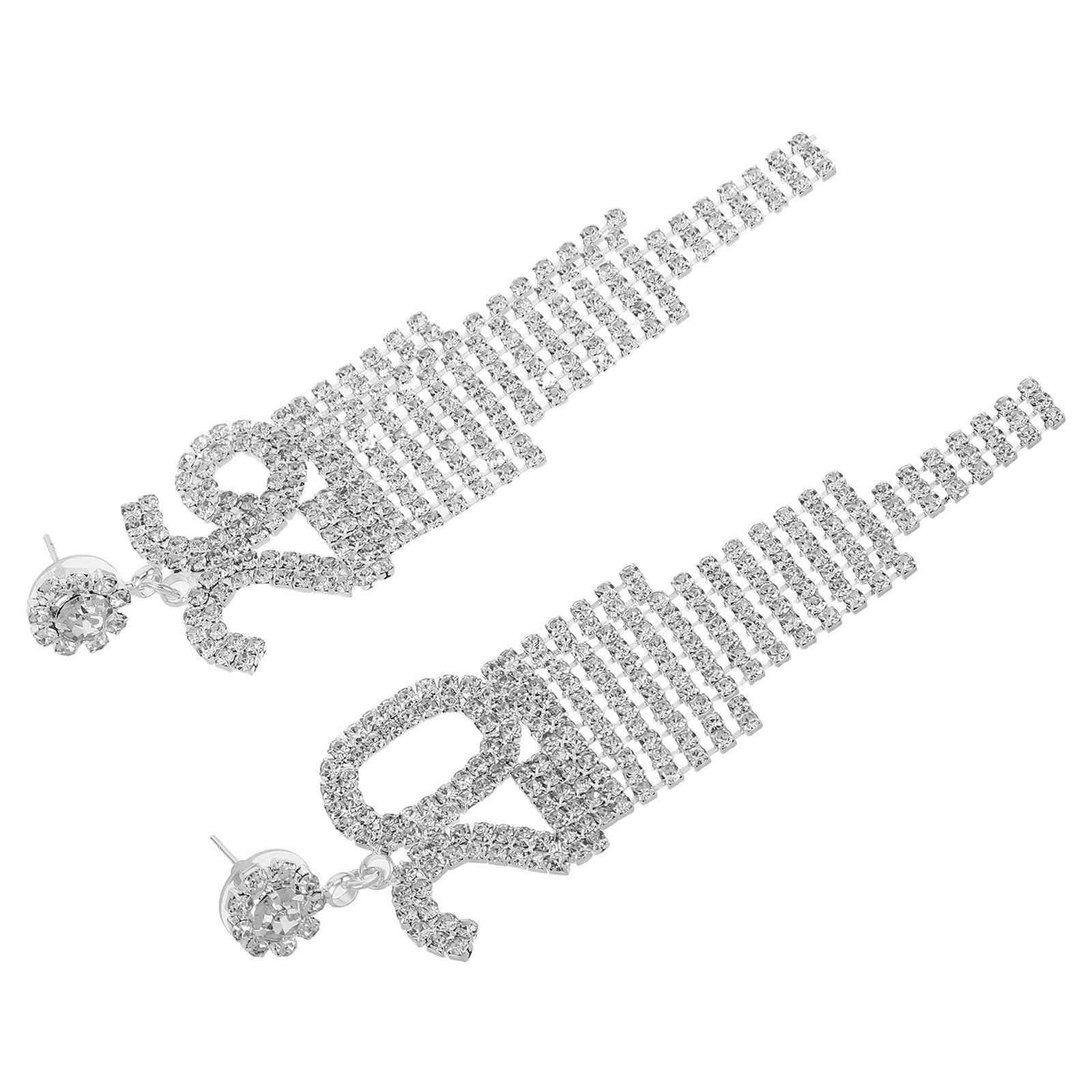 1Pair Rhinestone Tassel Chain  - Eve Jewelry & Watches Distribuidor Oficial Rolex Buenos Aires review and price